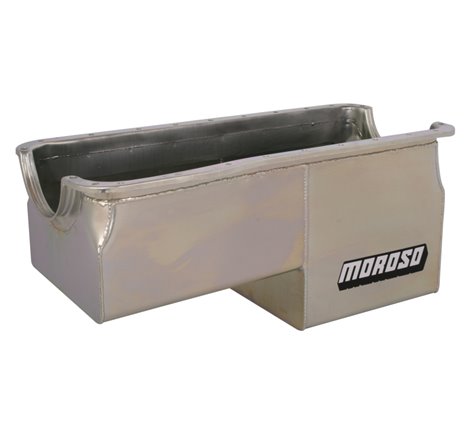 Moroso Ford 429-460 (w/Rear Sump) Off-Road Deep Wet Sump 8qt 10.75in Steel Oil Pan