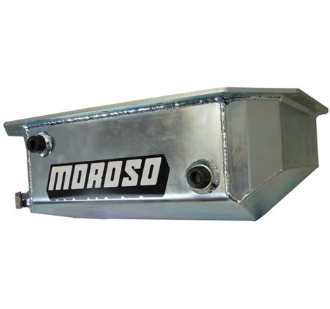 Moroso Acura/Honda K Series (Notched) Road Race Baffled Wet Sump Extra Capacity 5.5in Steel Oil Pan