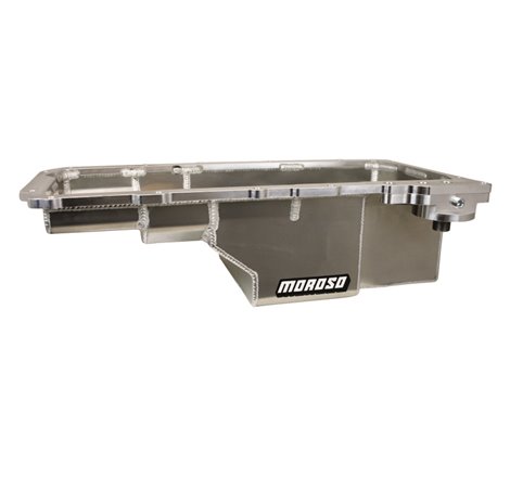 Moroso GM LS/93-02 F Body (w/Spin-On Oil Filter Adapter) Drag Race Wet Sump 6qt 6in Aluminum Oil Pan