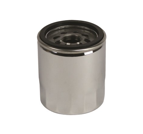 Moroso 97-06 Early GM LS 13/16in Thread 3-1/2in Tall Oil Filter - Chrome