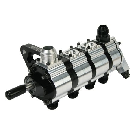 Moroso T3 Series 4 Stage Dry Sump Oil Pump - Tri-Lobe - Left Side - 1.200 Pressure