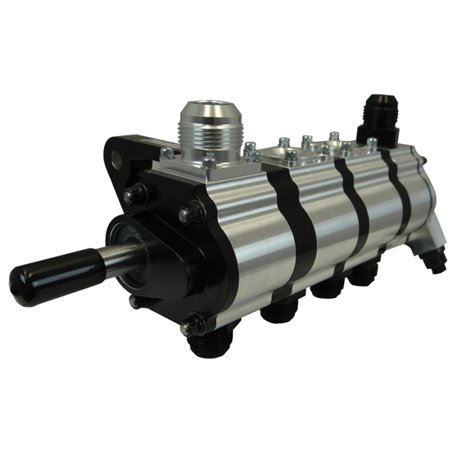 Moroso 4 Stage Dry Sump Oil Pump w/Fuel Pump Drive - Tri-Lobe - Left Side - 1.200 Pressure
