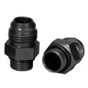 Moroso Dry Sump/External Oil Pump Fitting -10An to -12An w/O-Ring - Aluminum - 2 Pack