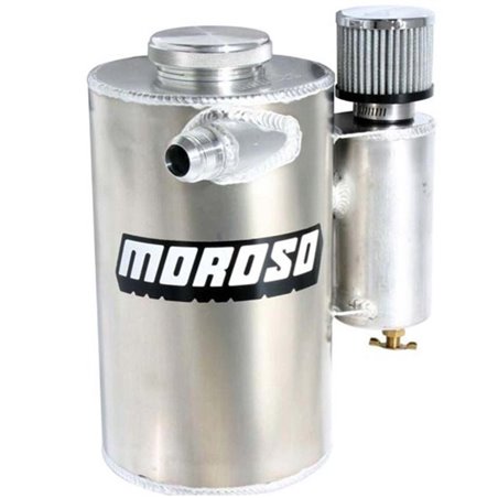 Moroso Dry Sump Oil Tank - 13in Tall - Single -16An Fitting w/Breather