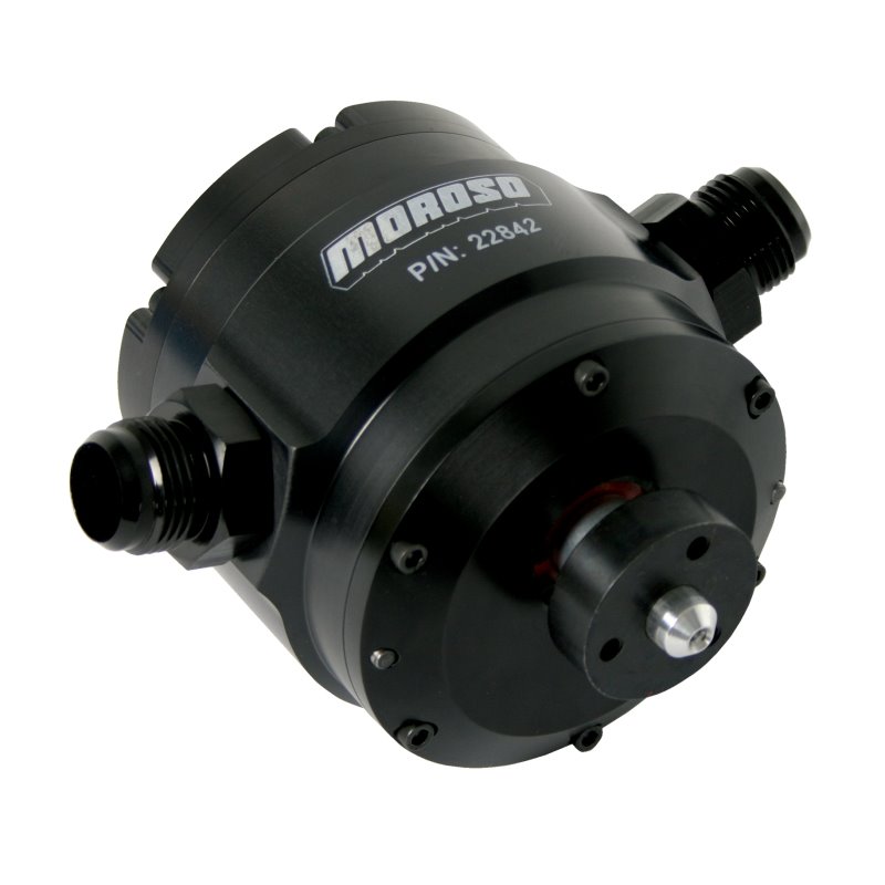 Moroso Enhanced Design 4 Vane Vacuum Pump w/o Adjustable Mounting Bracket