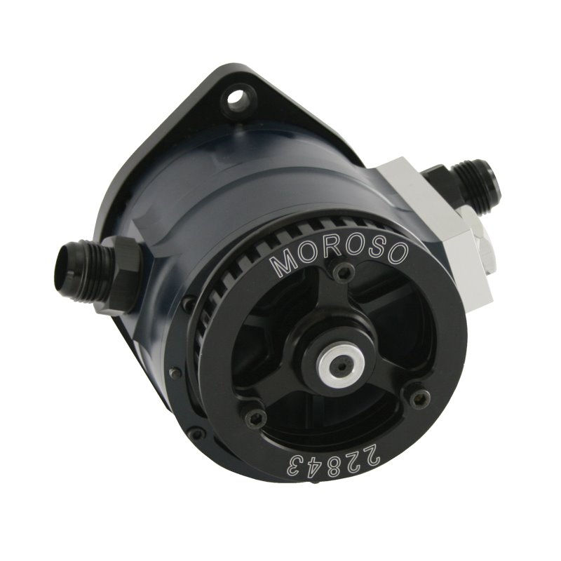 Moroso Large Style 4 Vane Vacuum Pump w/Adjustable Mounting Bracket