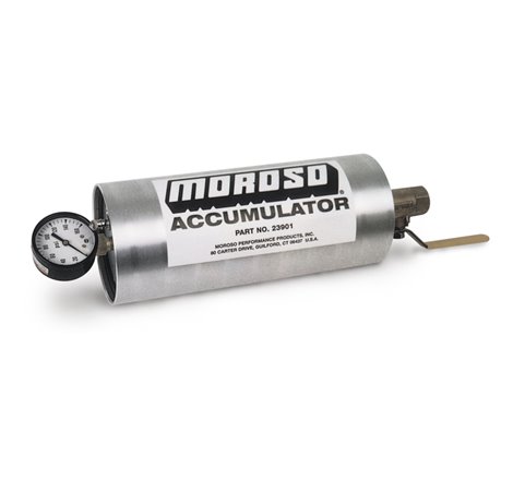 Moroso Oil Accumulator - 1.5 Quart - 10in x 4.25in