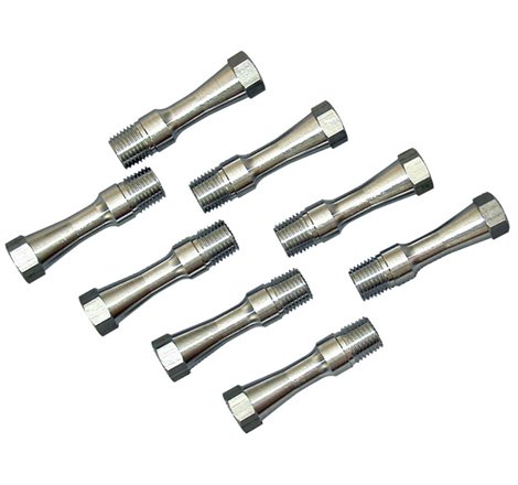 Moroso Lifter Valley Vents - 1/4in NPT w/Hex Head - Aluminum - 8 Pack