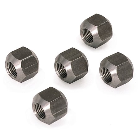 Moroso Double Ended Lug Nuts - 1/2in-20 x 13/16 Hex - 5 Pack