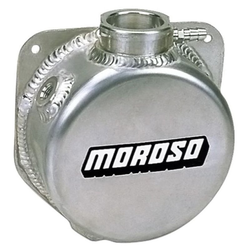 Moroso Universal Coolant Expansion Tank - Stamped Filler Neck - 1.5qt - 3-5/8in