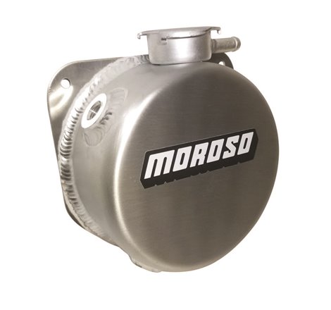 Moroso Universal Coolant Expansion Tank - Stamped Filler Neck - 1qt - 2-5/8in