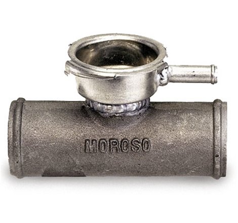 Moroso Radiator Hose Filler - 1-1/2in Hose to 1-1/2in Hose - Cast Aluminum