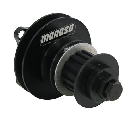 Moroso Ford Small Block (4 Bolt) Dry Sump & Vacuum Pump Drive Kit - Flange Style w/Pulleys