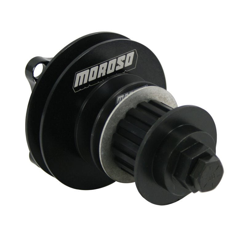 Moroso Ford Small Block (4 Bolt) Dry Sump & Vacuum Pump Drive Kit - Flange Style w/Pulleys