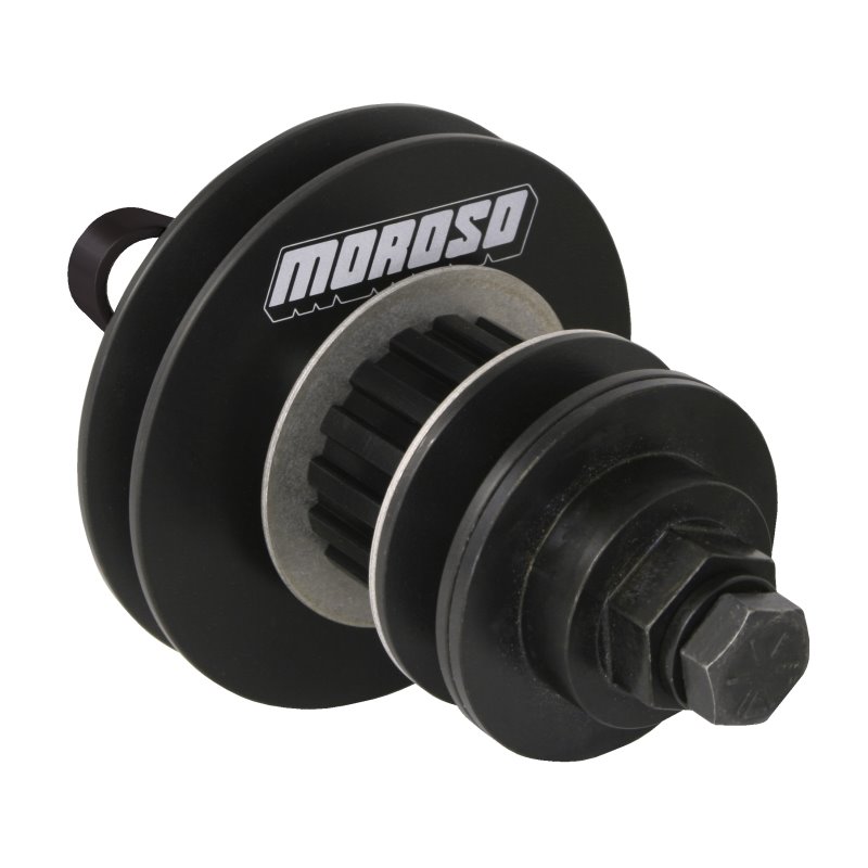 Moroso Chevrolet Small Block Dry Sump & Vacuum Pump Drive Kit - Flange Style w/Pulleys