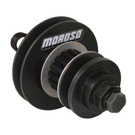Moroso Chevrolet Small Block (Long) Dry Sump & Vacuum Pump Drive Kit - Flange Style w/Pulleys