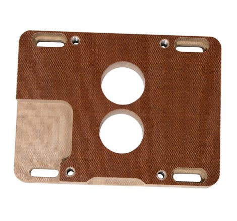 Moroso 2BBL to 4BBL Holley Carburetor Adapter - 1in - Phenolic