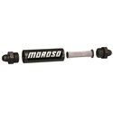 Moroso In-Line Fuel Filter - 5-1/8in - 3/8in NPT - 40 Micron SS Filter - Aluminum