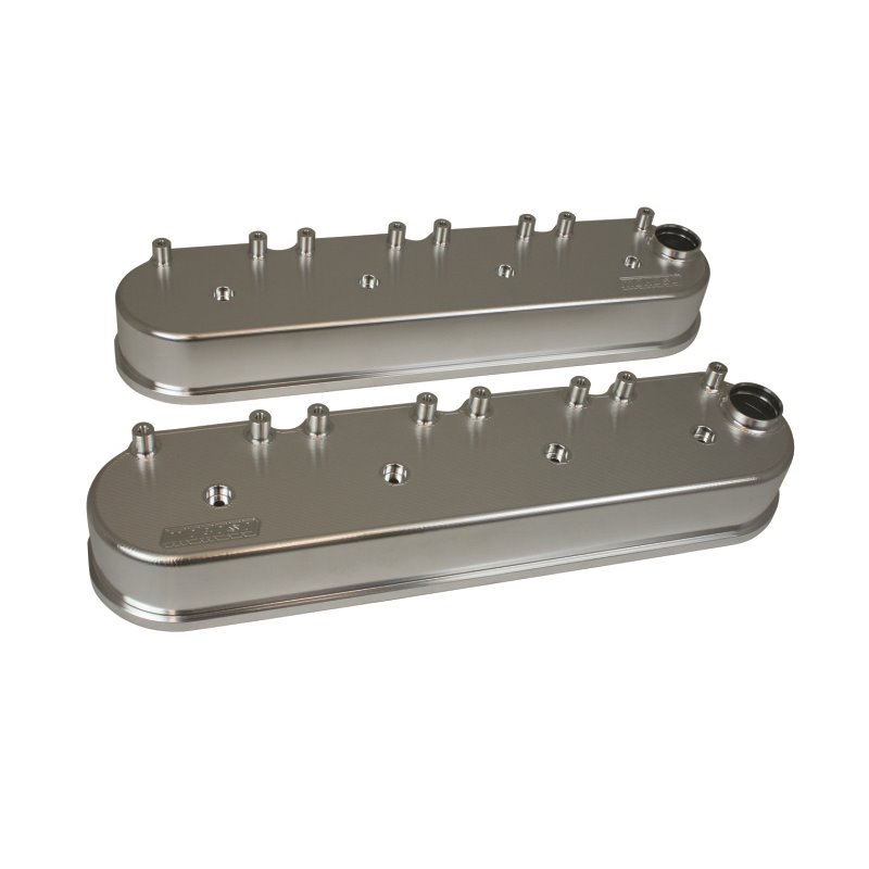 Moroso GM LS Valve Cover (w/AEM/Holley/Other Smart Coils) - Tall - Billet Aluminum - Pair