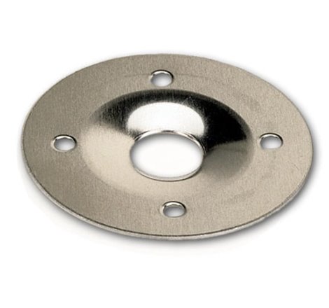 Moroso Quick Fastener Reinforcing Plate - 1.75in OD x .43in ID x .032in Tall - Aluminum - 10 Pack