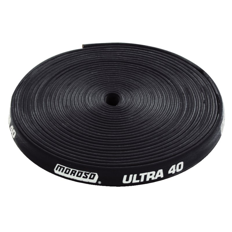 Moroso Insulated Spark Plug Wire Sleeve - Ultra 40 - 8.65mm - Black - 25ft Roll