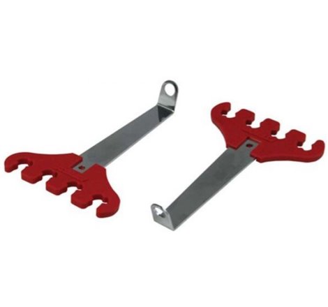 Moroso Chevrolet Small Block 4-Hole Ignition Wire Loom Kit - 7-9mm - Red