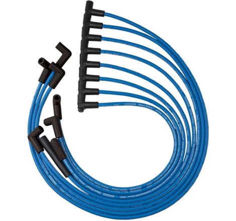 Moroso Custom Ignition Wire Set - Blue Max - Spiral Core