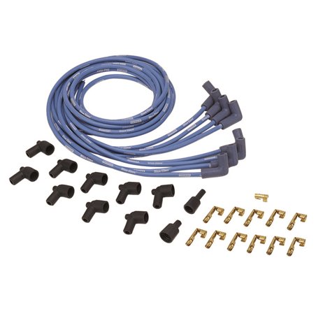 Moroso Universal Ignition Wire Set - Blue Max - Solid Core - 90 Degree - 36in