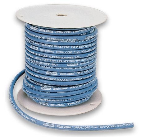 Moroso Ignition Wire Spool - Blue Max - Spiral Core - 8mm - 100ft