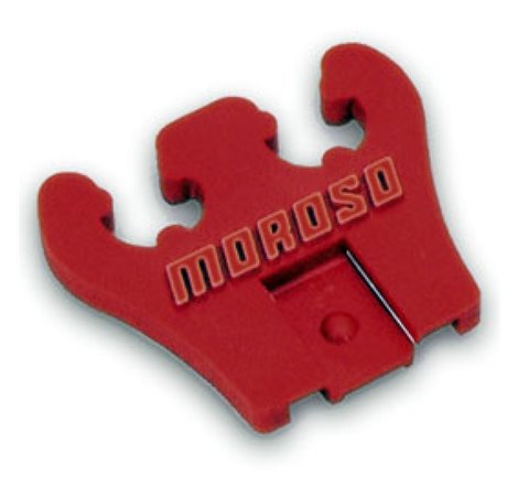 Moroso Wire Loom - 7-9mm - 2 Hole - Red - 2 Per Card