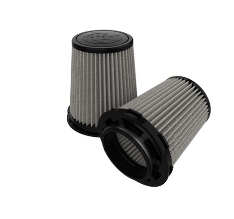 aFe MagnumFLOW Pro Dry S Air Filter 4in F x 6in B MT2 x 4-3/4 T x 7in H (Inverted)