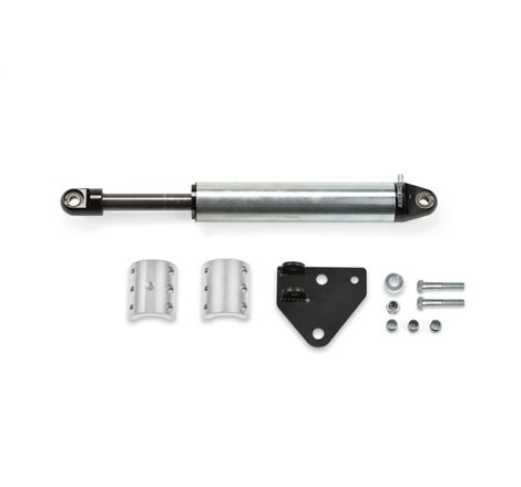 Fabtech 18-21 Jeep JL 4WD Dirt Logic 2.0 Steering Stabilizer Kit (High Clearance/Non-Stock Height)