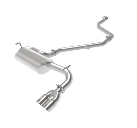 aFe POWER Takeda 2in to 2-1 304 SS Cat-Back Exhaust w/ Polished Tips 11-17 Lexus CT200h 1.8L