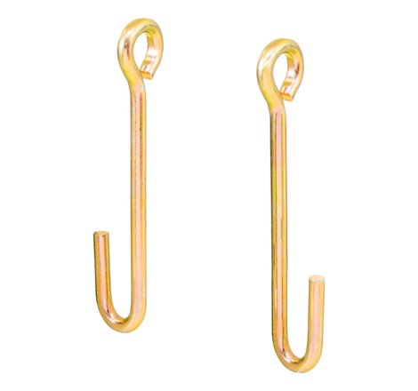 Curt Replacement SecureLatch Trailer Safety Chain Holder Hooks (2-PACK)