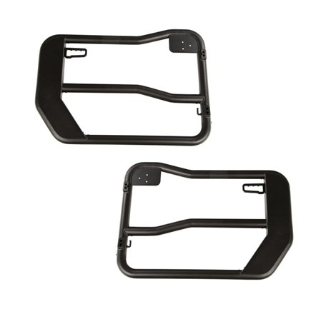 Rugged Ridge Fortis Front Tube Doors with Mirrors 18-20 Jeep Wrangler JL/JT