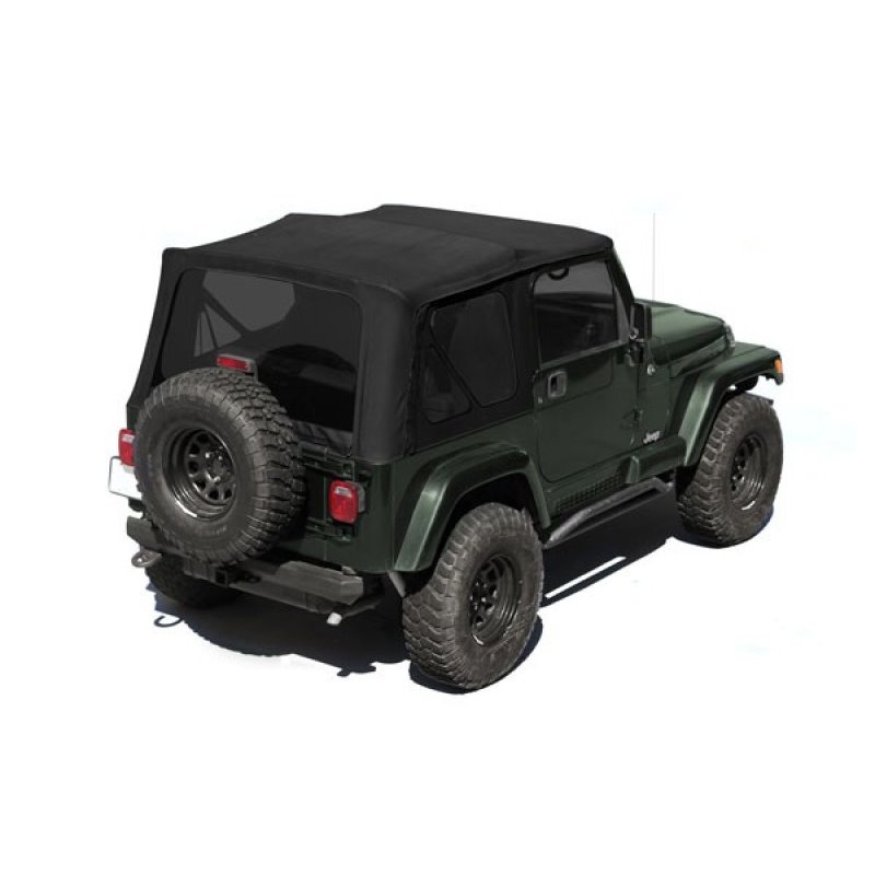Rugged Ridge XHD S-Top Black Diamond W/Skins/Tinted 88-95 Jeep Wrangler YJ