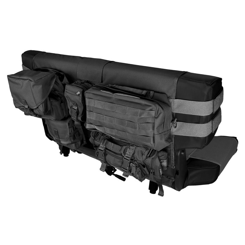 Rugged Ridge Rear Cargo Seat Cover Black 76-06 Jeep CJ / Jeep Wrangler