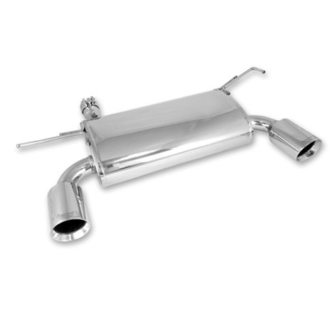 Rugged Ridge Stainless Axle Back Exhaust System 07-18 Jeep Wrangler