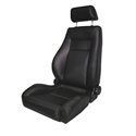 Rugged Ridge Ultra Front Seat Reclinable Black Denim 76-02 CJ&Wrang