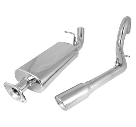 Rugged Ridge Cat Back Exhaust System 04-06 Jeep Wrangler Unlimited