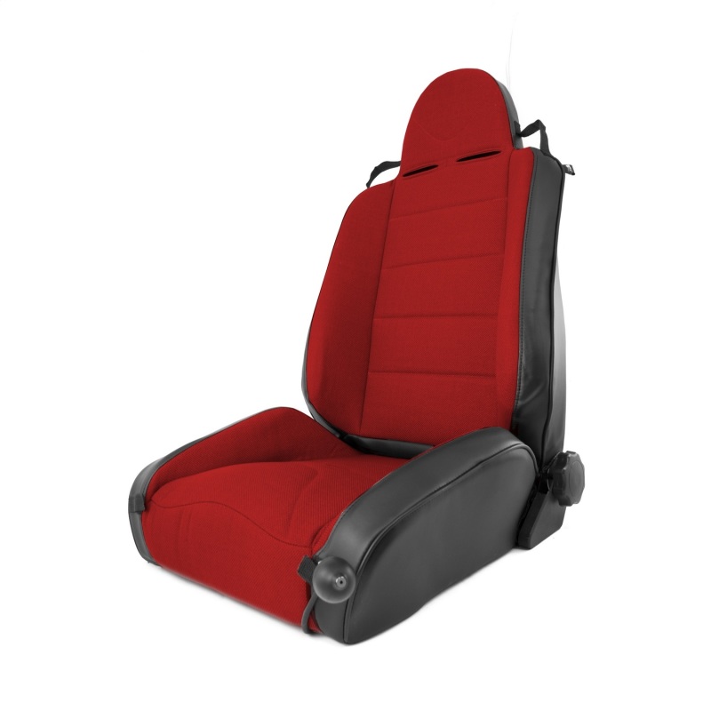 Rugged Ridge XHD Off-road Racing Seat Reclinable Red 84-01 Chero