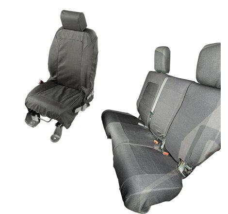 Rugged Ridge Elite Ballistic Seat Cover Set 07-10 JKU 4 Door