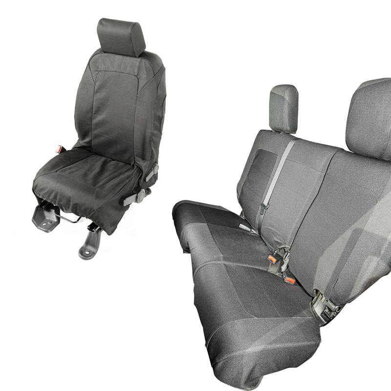 Rugged Ridge Elite Ballistic Seat Cover Set 07-10 JKU 4 Door