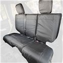 Rugged Ridge Ballistic Seat Cvr Rear Black 840D 07-10 JK 4Dr