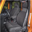 Rugged Ridge Seat Cover Kit Black 11-18 Jeep Wrangler JK 4dr