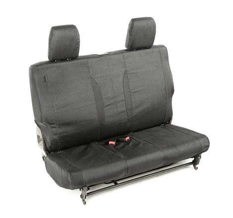 Rugged Ridge E-Ballistic Seat Cover Rear Black 07-10 JK 2Dr