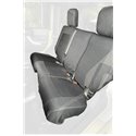 Rugged Ridge E-Ballistic Seat Cover Rear Black 07-10 JK 4Dr
