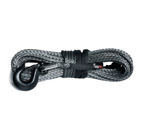 Rugged Ridge Synthetic Winch Line Dark Gray 25/64in x 94 Ft