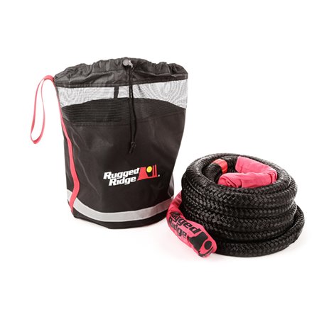 Rugged Ridge Kinetic Recovery Rope with Cinch Storage Bag