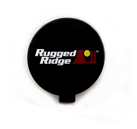Rugged Ridge 6in Slim Off Road Light Cover Black